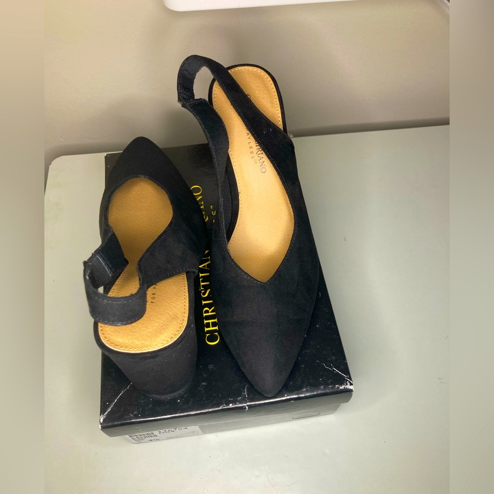Christian Siriano for Payless sling back heels
